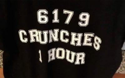 Garry Rumbaugh Sets Record 6179 Crunches in 1 Hour
