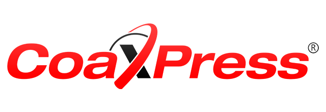CoaXPress logo.
