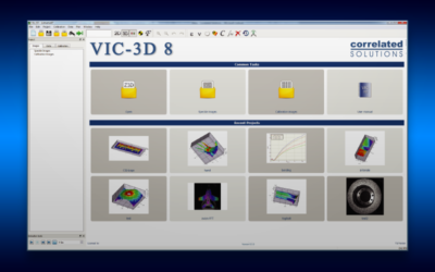 Correlated Solutions Adds New Features to VIC-3D version 8