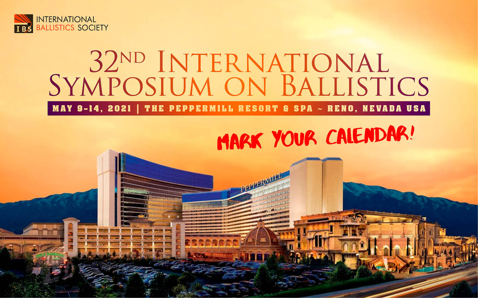 32nd International Symposium on Ballistics 2021 in Reno ...
