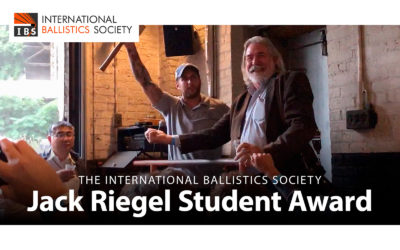 IBS Student Award Renamed to Honor Jack Riegel at 31st International Symposium on Ballistics