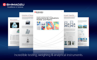 Shimadzu Scientific Instruments for Evaluations of Rubber and Plastics