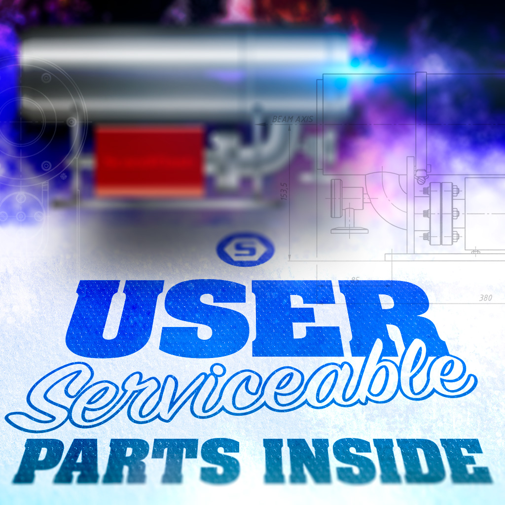 Scandiflash Flash X-ray tubes are user serviceable.