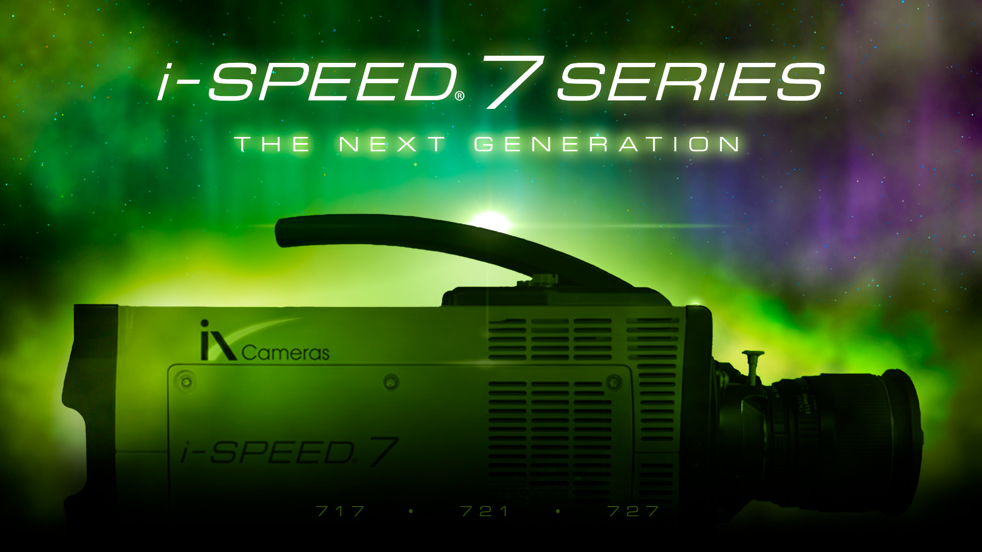 iX Cameras i-SPEED 7 Series, the next generation hero image.