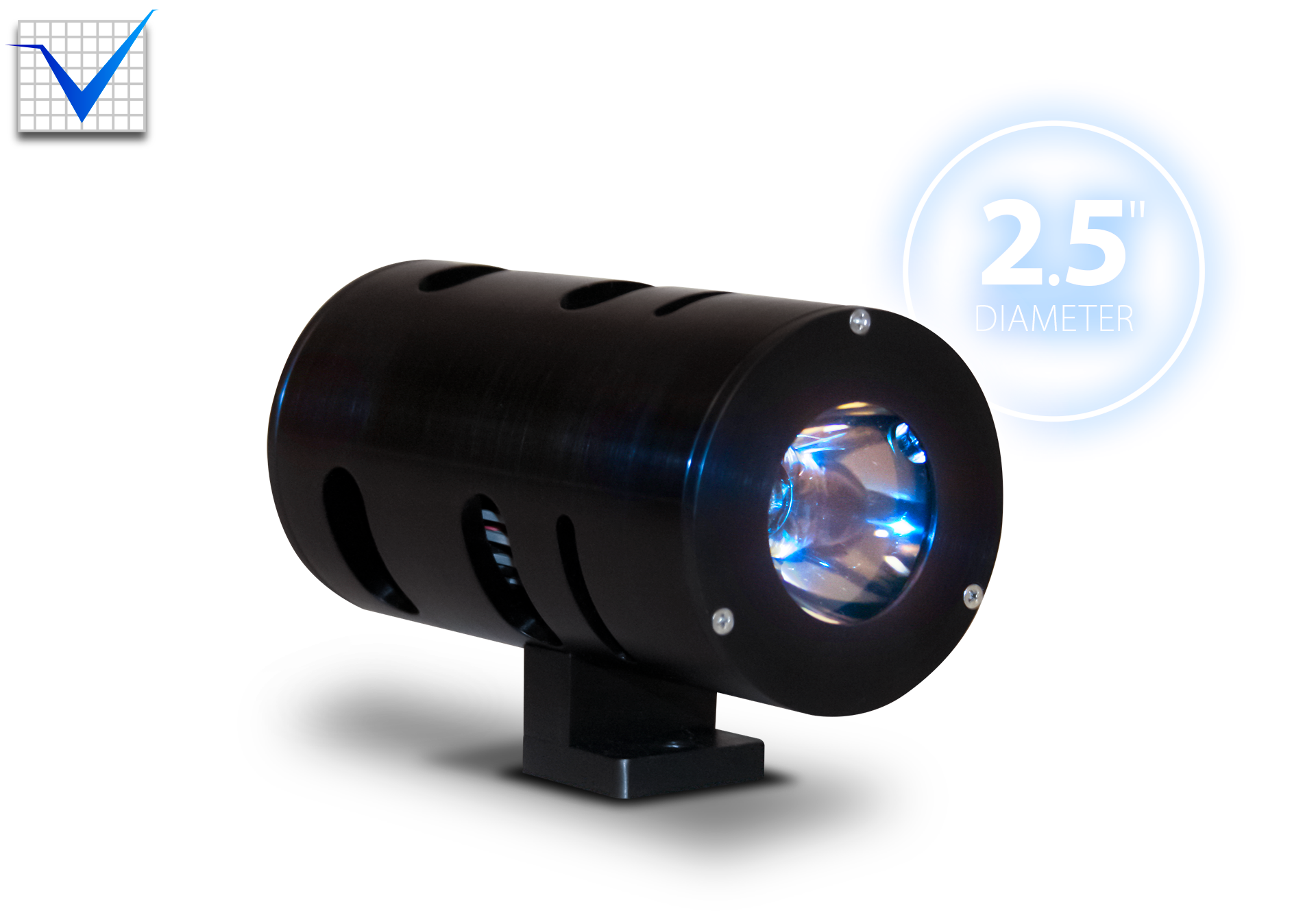 Visual Instrumentation Corporation (VIC) Ultra-Bright LED Single with 2.5 inches diameter lens.