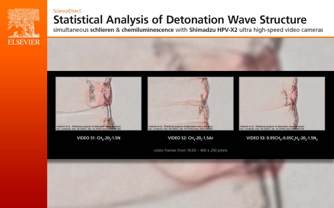 Statistical Analysis of Detonation Wave Structure hero image.