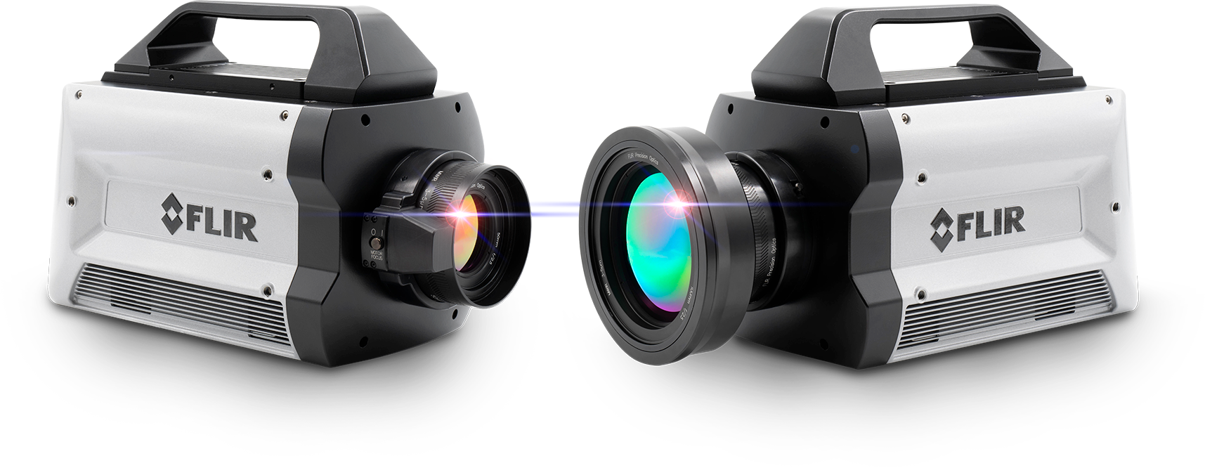 FLIR Next X-Series X6980 and X8580 infrared science-grade video cameras.