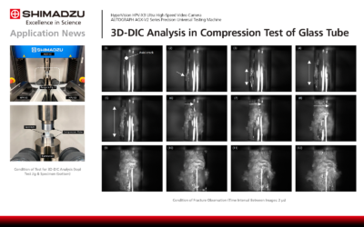 3D-DIC Analysis in Compression Test of Glass Tube