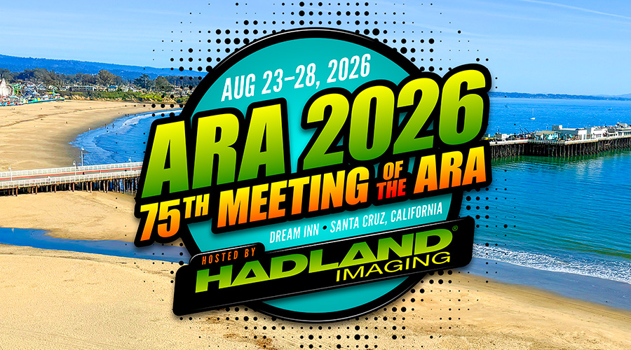 Hadland Imaging's ARA 2026 hero image.