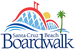 Santa Cruz Beach Boardwalk logo.