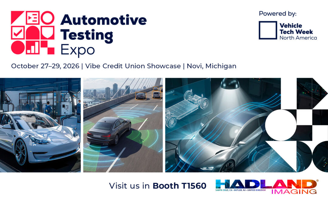 Hadland Imaging’s Automotive Testing Expo 2026 feature image.